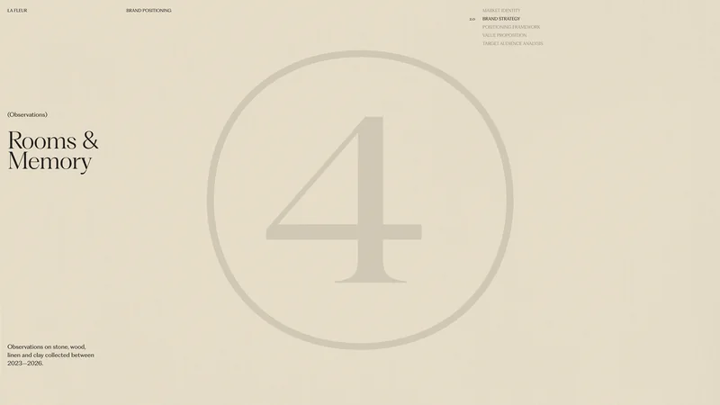 Rooms and Memory editorial website