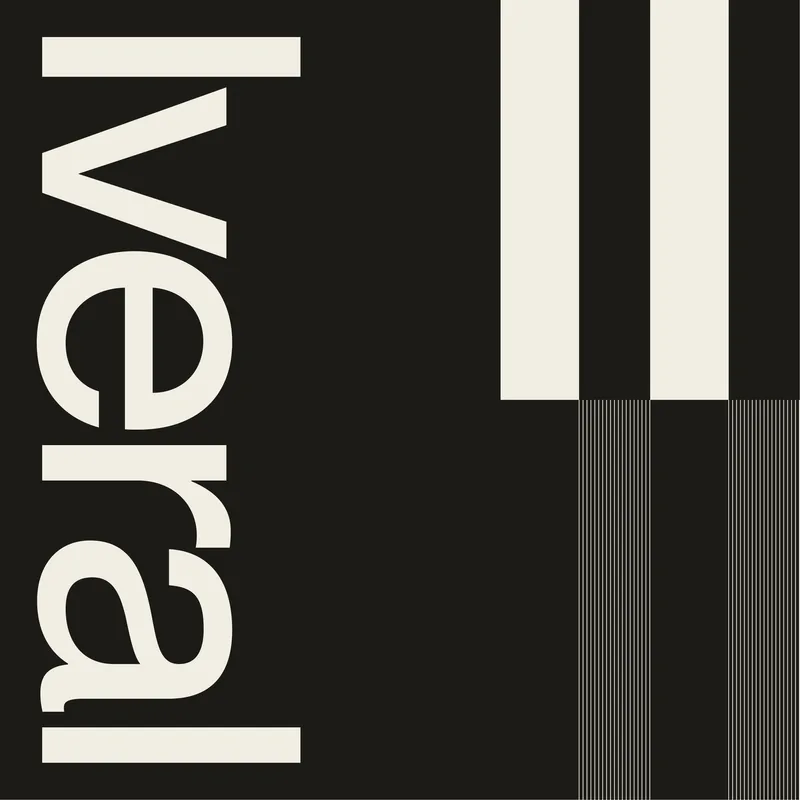 Iveral typographic social asset